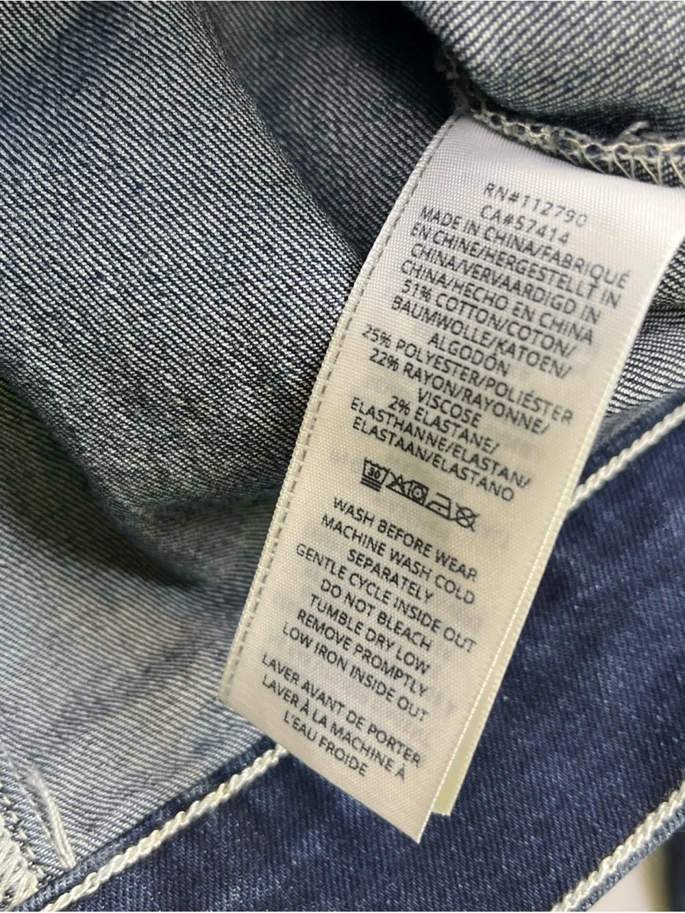 True Religion Denim Jacket Red Ladder Stitch Men’s Large Dark Wash MSRP $184 New